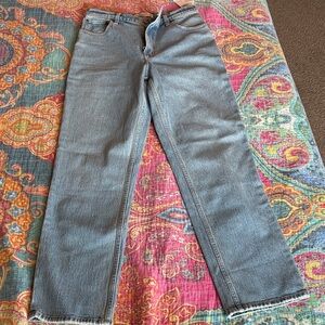 Abercrombie & Fitch 90’s straight ultra high rise